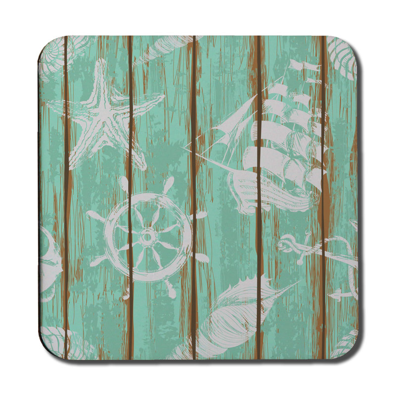 Square 6 Piece Coaster Set