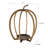 Pumpkin-shaped tabletop candle holder-826232400