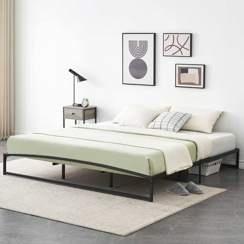 Metal Open-Frame Bed, King