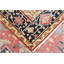 Tapis ivoire et rouille en laine noué à la main-216691966