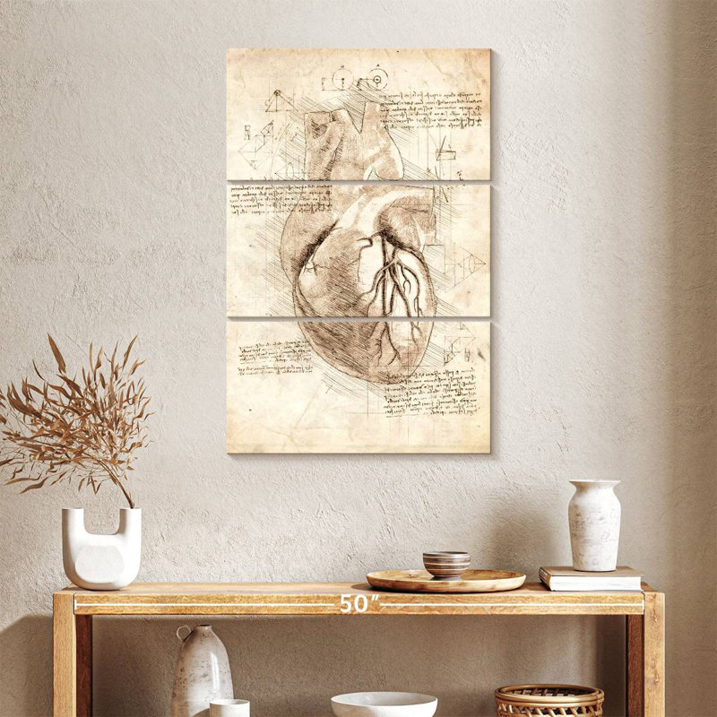 Keiri Human Heart, 38" H x 24" W