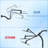 12 Inch Shower Head With Adjustable Arm In Stainless Steel - Matte Black 12" Efficient Water Flow
