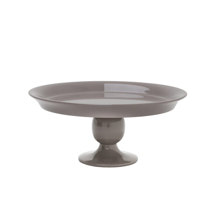 COMPOTIER- MEDIUM, 7.092" H x 15.76" W x 15.76" D, Gray