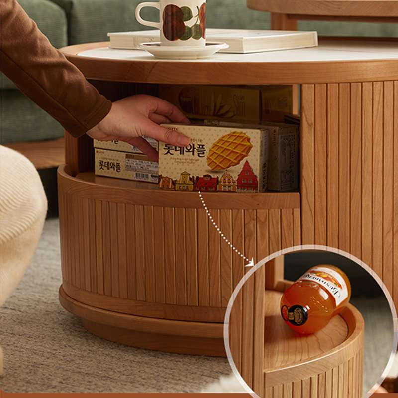 Table basse moderne avec rangement