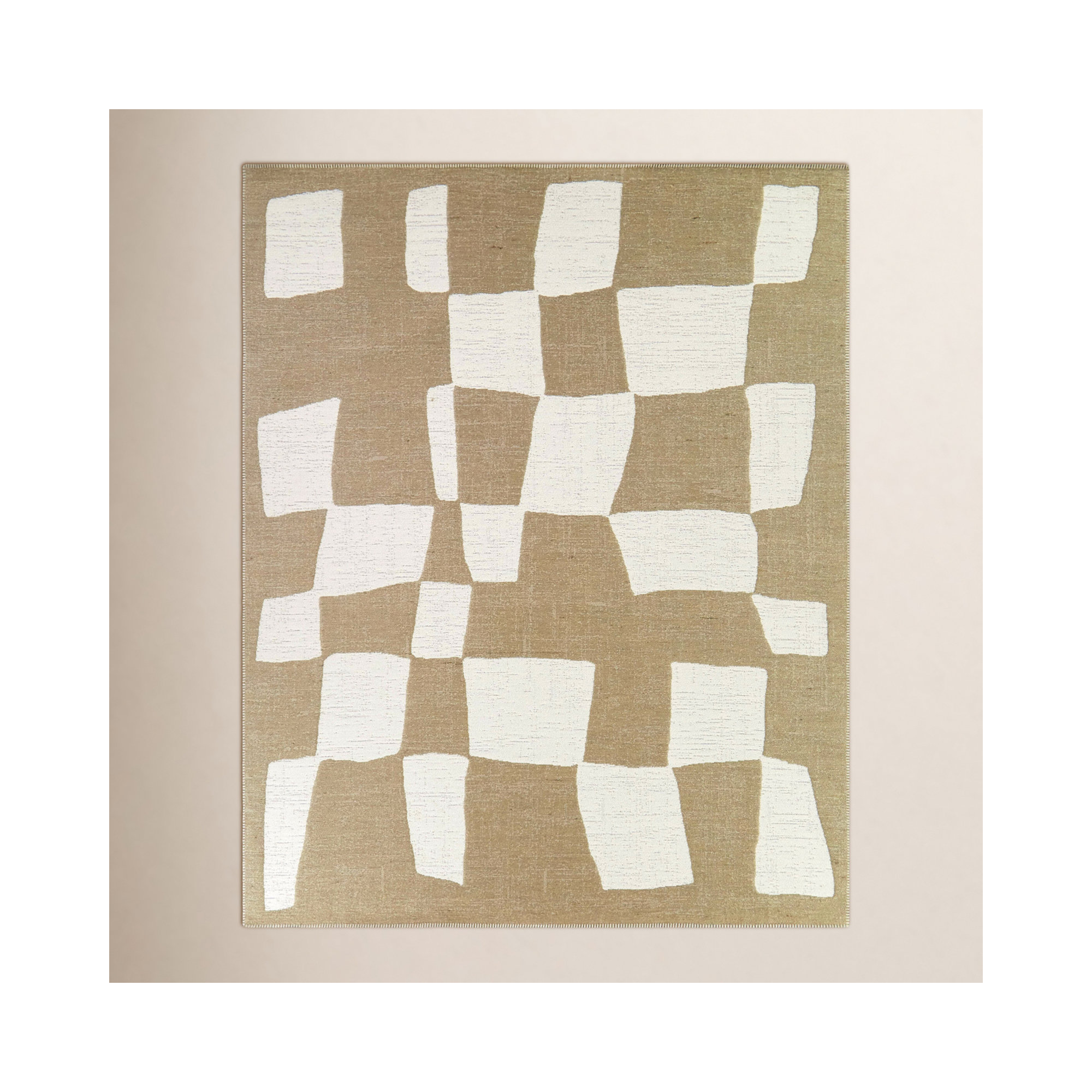 Craton Tan Recycled Fibers Rug, Rectangle 7'10" x 10'