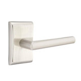 Stuttgart Round Privacy (Bed & Bath) Door Lever with Rectangle Rosette