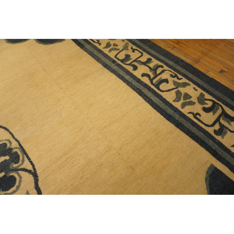 Tapis antique grand chinois - mongol