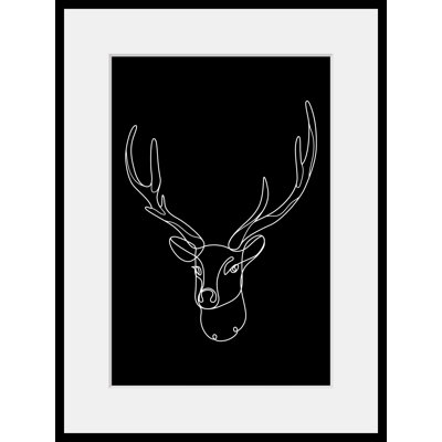 Deer - Single Picture Frame Print