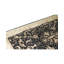 Hand-Knotted High-Quality Black and Ivory Area Rug