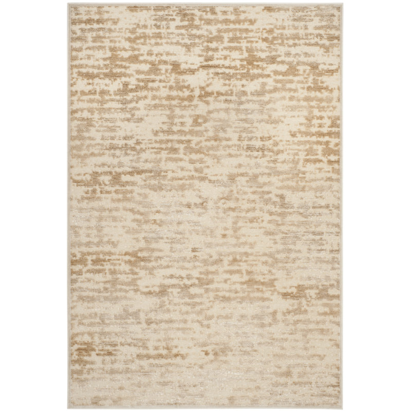 Casden Performance Abstract Rug, Rectangle 5'3" x 7'6"