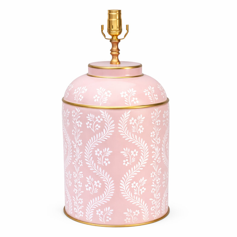 Bellman Table Lamp,  Pale Pink