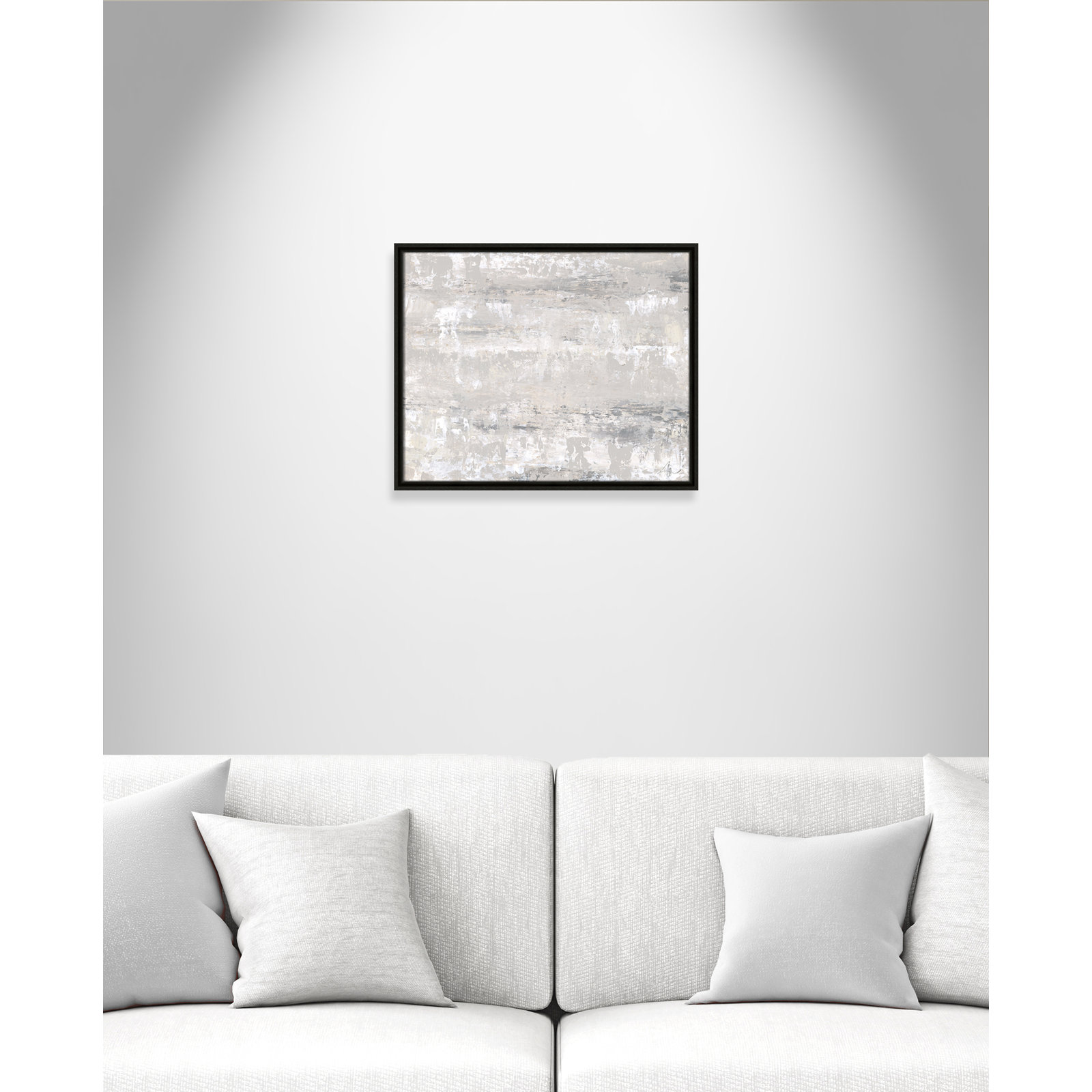 Tryston "Desert Winds" Print by Filippo Ioco, 17.5" H x 21.5" W x 2" D, Espresso Framed Canvas