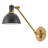 Mildura Medium Adjustable Swing Arm Single Light Wall Sconce with On/Off Switch-70783072