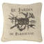 French Linen Square Pillow Cover & Insert