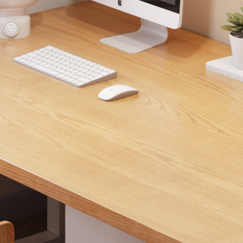 Bureau à hauteur réglable pour table de travail en bois massif, H 46,85 po x l 94,49 po x P 31,5 po