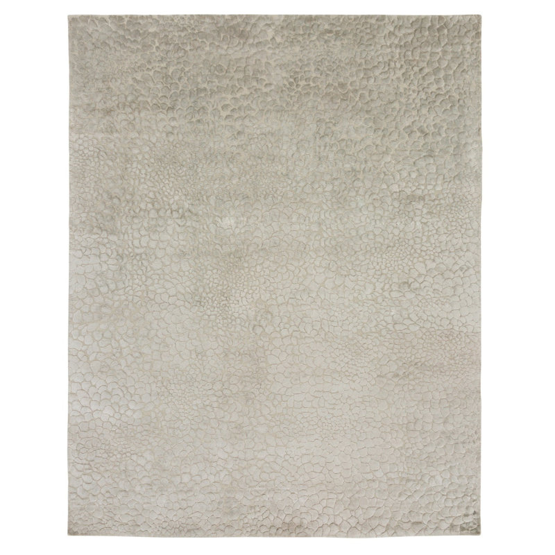 Cuzco Area Rug in Gray, Rectangle 6' x 9'