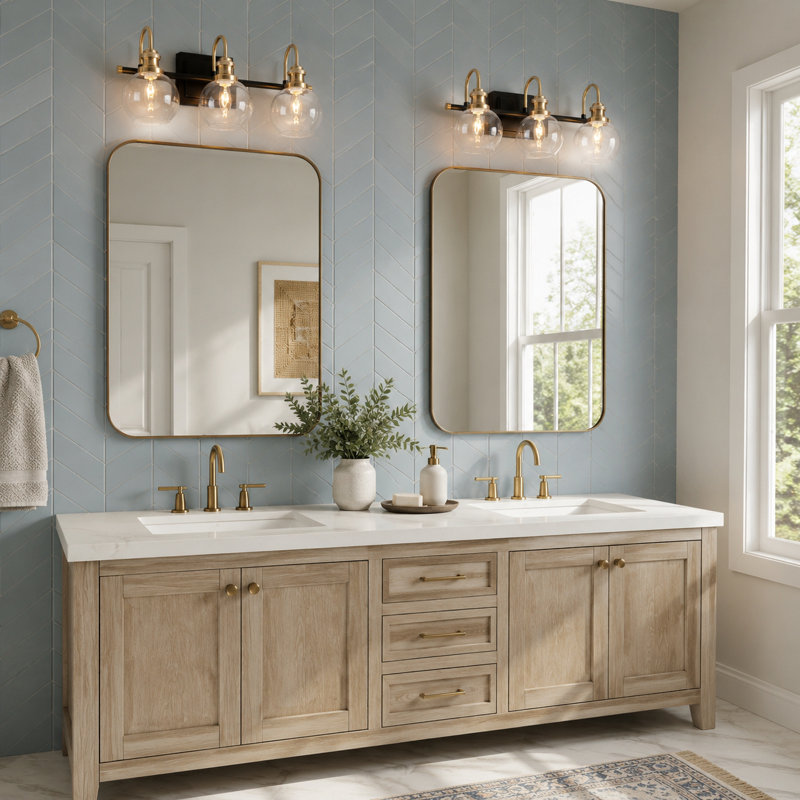 Éclairage pour meuble-lavabo Yedidalga, 3
