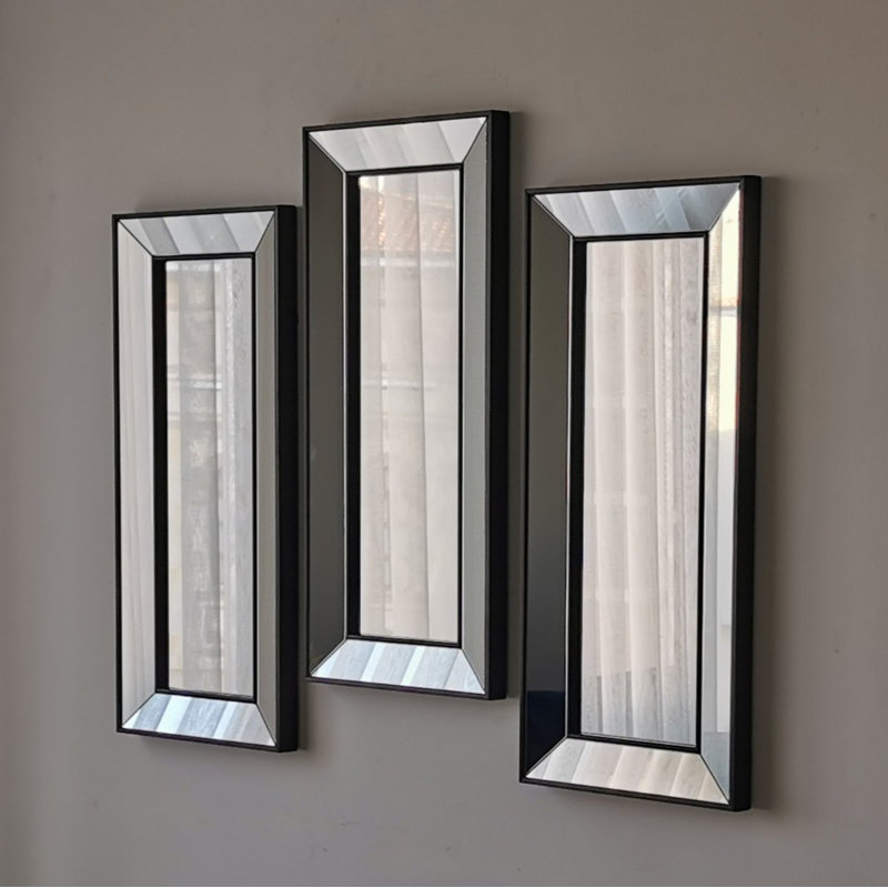 Krajewski Wood Flat Wall Mirror