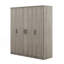 Armoire 4 portes avec 1 tiroir