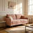 56.3" Velvet Spring-Padded Loveseat Comfort Sofas-23490268