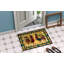 Tapis d'intérieur anti-dérapant Dehanae Rooster-1228381930