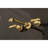 Kingston Brass Georgian Two-Handle 3-Hole Wall Mount Bathroom Faucet-35011696