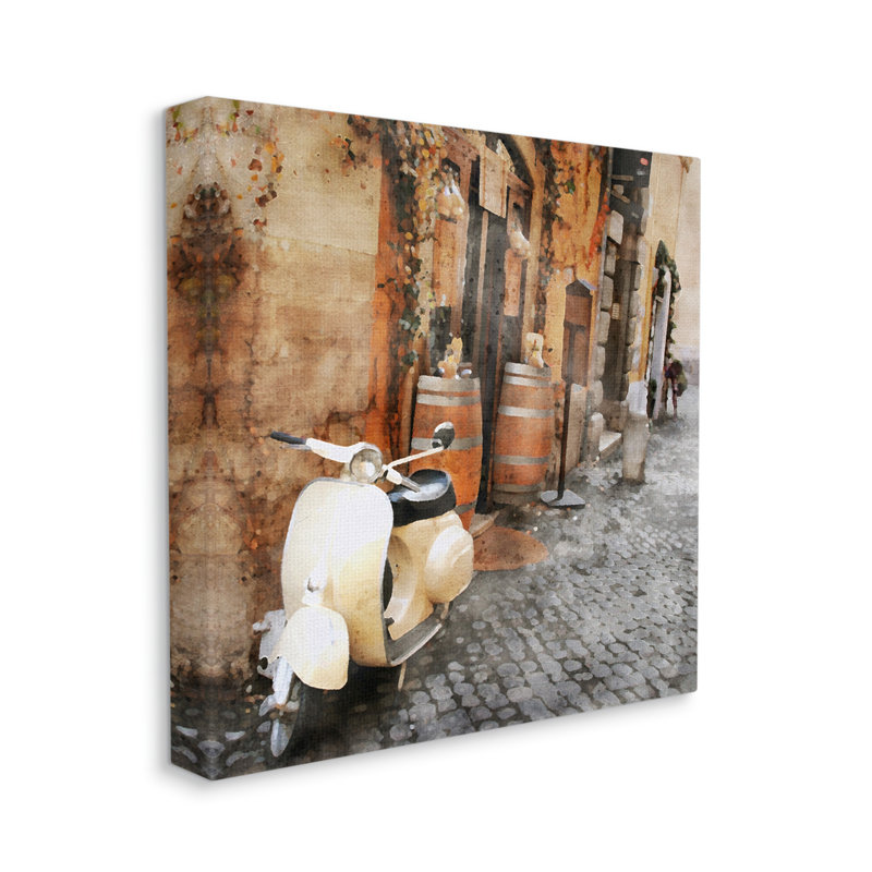 Conception d'art sur toile Winston Porter, H 17 po x l 17 po x P 1,5 po