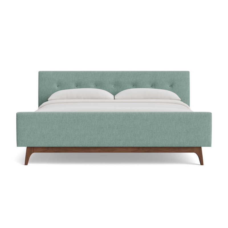 Tyler Bed, Performance Weave - Zinc, California King