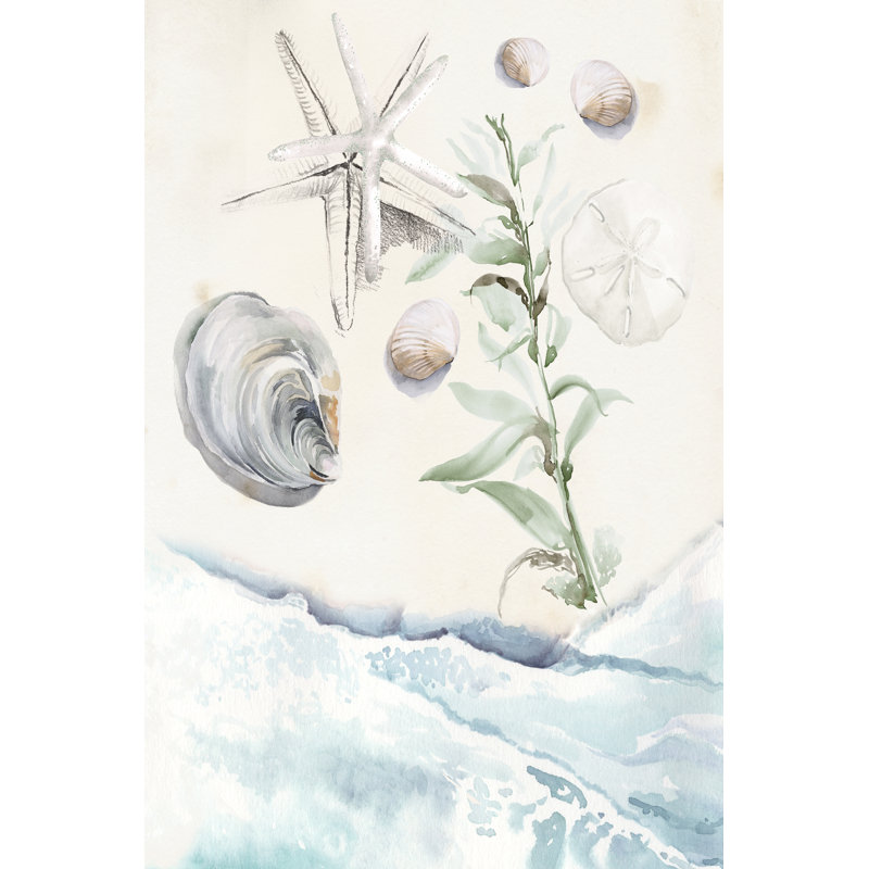 Washing Ashore II by Jennifer Paxton Parker - Wrapped Canvas Painting, 122cm H x 81cm W