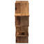 17 Stories Wall Shelf 124.5X18x60.5 Cm Engineered Wood-745510355