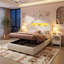 Metal Ottoman Storage Bed