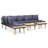 Dayam 7 Piece Lounge Chair with Cushions-2042510581
