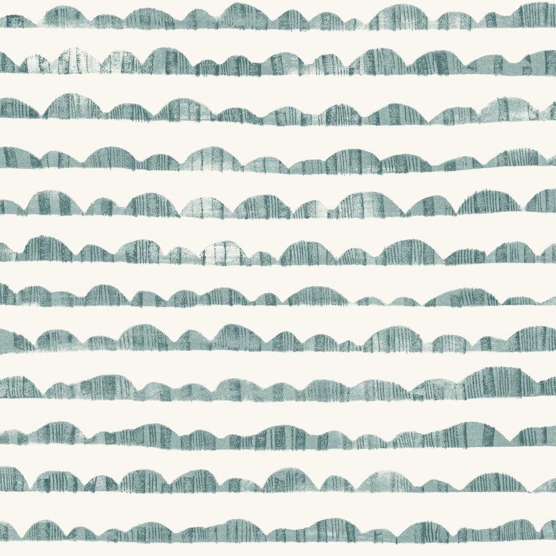 Papier peint Hill & Horizon, Bleu