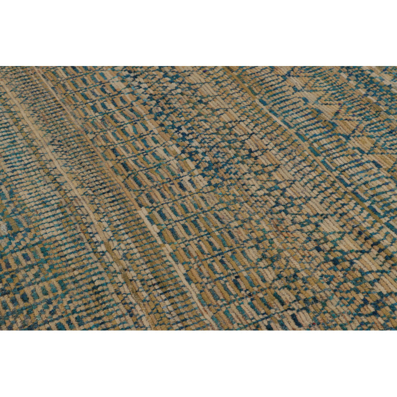 Modern One-of-a-Kind 8'0X10'2 Hand Knotted Area Rug