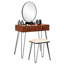 Ensemble coiffeuse avec miroir-299344647