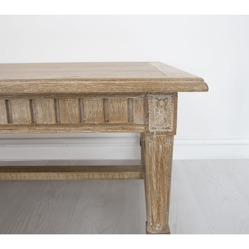 Fleur Solid Wood Coffee Table