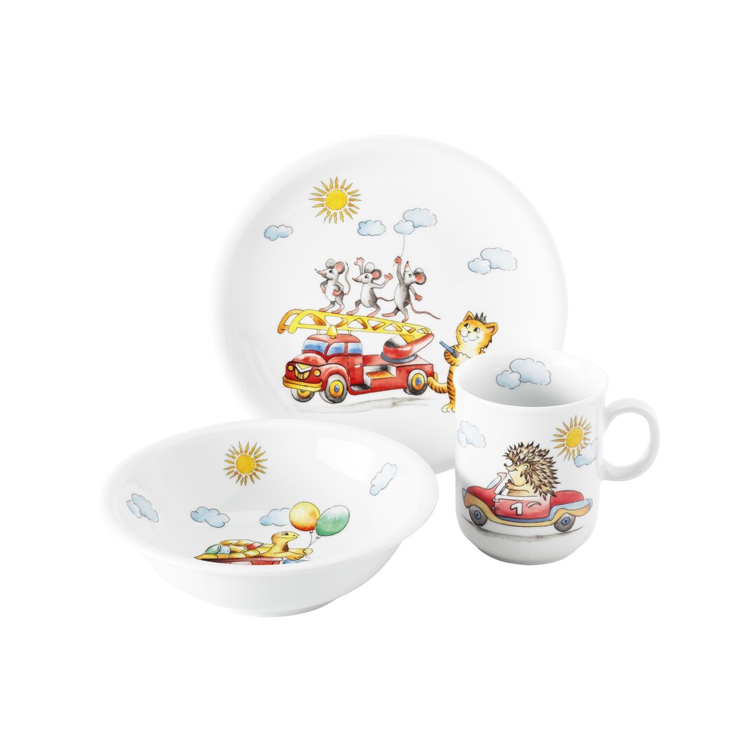 Compact Kinder-Set 3-teilig Flinke Flitzer