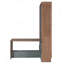 Lit escamotable double avec bureau pliable-170722331