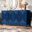 Stylish Buffet With Vertical Pattern And Practical Storage Line Look Function-1316134803-1316134802