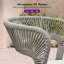 Ensemble de table et chaises d'extérieur 13 pièces PURPLE LEAF avec rotin en osier d'aluminium-1173587880-1173587893