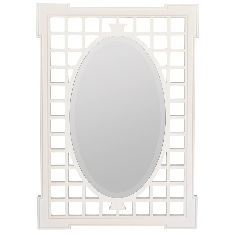 Bria Hammel Sage Garden Mirror, White
