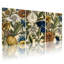 Ensemble de 3 tableaux sur toile à motifs floraux botaniques, pour la décoration du salon et de la chambre.-328018699