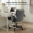 Criss Cross Office Chair with Lumbar Support & Flip-Up Armrests-1393382902