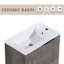 Meuble-lavabo simple 22,34 po avec plateau Kannan-1540823663