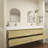 Victoria 84''Bathroom Vanity Base-94524420