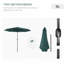Midwest 295cm Tilt Market Parasol-775477799