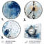 Horloge, art moderne et art mural-596804327