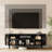 Modern Wood TV Stand With Storage And Shelves-1728516029