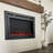 Sideline Recessed or Wall Mounted Electric Fireplace-1973214073