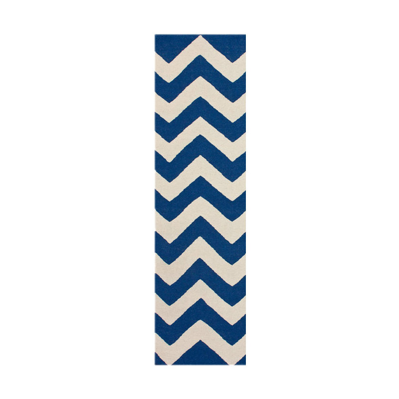 Marbella Wool Chevron Indoor Rug, 7'6" x 9'6"